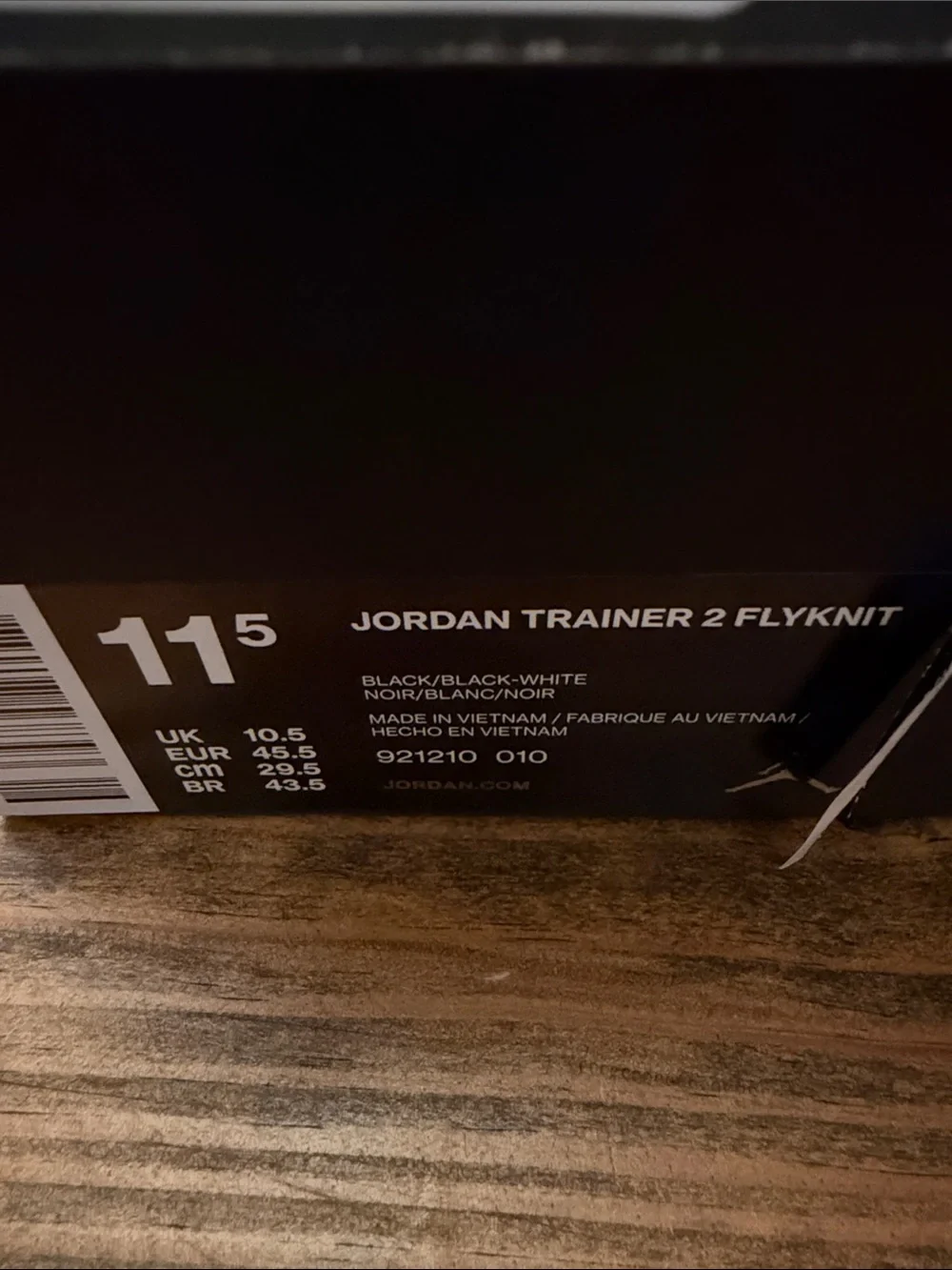 Jordan Trainer 2 FlyKnit. Sz. 11.5